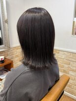 カミケン 黒岩店 kamiken・ ナチュラルブラウン×ボブ【カミケン黒岩店/福島】