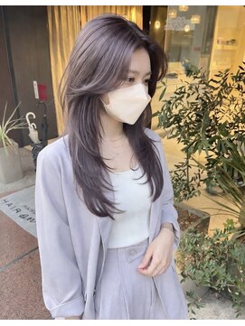 アース 豊橋店(HAIR&MAKE EARTH) 透明感ラベージュ