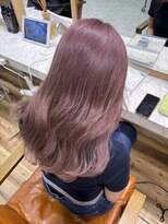 アプリバイリアン 浦和2号店(appri by Rien) ダブルカラーで作るピンクベージュ