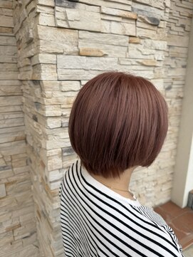 ルシード(LUCIDO STYLE JAPAN) ダブルカラー ピンクベージュ