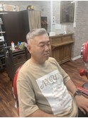 シンサイ刈りフェードスタイル