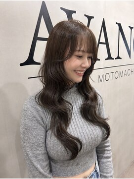 アヴァンス 神戸元町店(AVANCE.) ふんわりフォワード巻きで今っぽく！