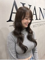 アヴァンス 神戸元町店(AVANCE.) ふんわりフォワード巻きで今っぽく!