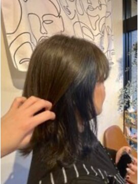 ヘアー ルシア(hair lucia) 【大人気!さりげなくお洒落を楽しむ大人インナーカラー】
