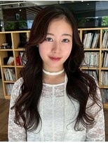 ケーツー心斎橋 クイーンズガーデン バイ ケーツー(K two QUEEN'S GARDEN by K two) くびれヘア*巻き髪ロングヘア*レイヤーカット*フェイスレイヤー