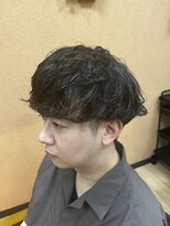 クレス 東武練馬店&nbsp;朝ラクで決まる、動きが魅力の無造作シャドウパーマ