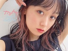 ミミヘアーガーデン(mimi hair garden)の雰囲気(イヤリングカラー/インナーカラーは色の入れ方でイメージchange!)