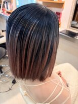 ヘアー ボニータ(hair bonita)&nbsp;#バレイヤージュ#バレイヤージュカラー#ルーツカラー