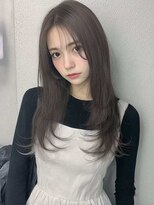ロッソ 大橋店(Rosso)&nbsp;暗髪のまとまる内巻きロング【大橋】