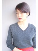 Coast.大人ショート×暗めカラー×クールカジュアル★