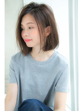 アンアミ オモテサンドウ(Un ami omotesando) 【Un ami】 大人かわいい 小顔ニュアンスボブ　松井幸裕