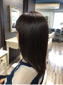 大きくうねるクセを理想のまとまるストレートに!