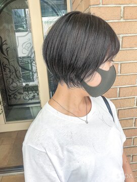 サロンドミルク 溝の口店(salon de MiLK) 丸く収まるショートヘア