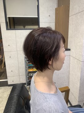 ヘアサロン ドットプラス 町田店(dot. plus) ショート×ピンクベージュ