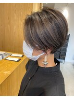 トリート 西船橋店(TREAT)&nbsp;ハンサムショート×透け感グレージュ