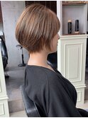 ●大人かわいい小顔ショートボブショートヘア30代40代50代表参道