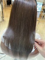 ヘアリゾートエーアイ 高田馬場店(hair resort Ai)&nbsp;20代30代40代マロンベージュ/Aラインボブ/かきあげ[高田馬場駅]