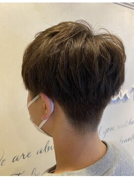 アマンヘアーイースト 吉祥寺東口店(Aman hair-e) 刈り上げマッシュショート2022A/W【Amanhair-e吉祥寺】