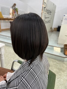 レオ 幸手(Leo) 20代30代40代髪質改善トリートメント大人ボブミルフィーユ