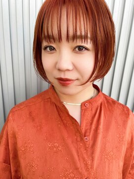 アンジュ 大豆島店(ange) オレンジミニボブ[20代30代40代50代60代]