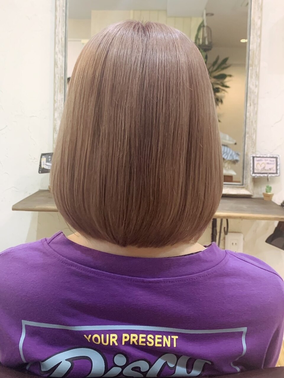 カット+ダメージケアカラー+トリートメント　￥15400