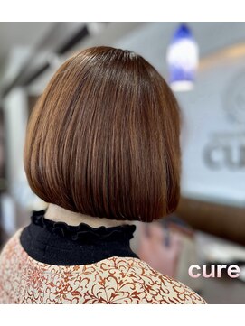 ハーモニックサロン キュア(harmonic salon Cure) ショートボブスタイル　御幸町cure美容院　髪質改善