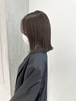 ヨーク(YOKE)&nbsp;YOKE 切りっぱなしボブタイトボブ結べるボブダークグレージュ