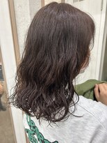 エイム ヘアメイク 横川店(eim HAIR MAKE) パーマ×orange brown
