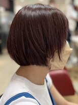 ヘアークリアー 春日部 大人可愛い伸ばしかけも可愛い大人ショートボブ/30代40代50代