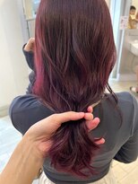 ヒート バイ アンカットラウンジ 渋谷(HEAT by UNCUT&LOUNGE)&nbsp;葡萄カラー/暖色カラー/ケアブリーチ/ハイライト［渋谷］