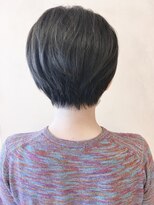 モリオ フロム ロンドン 成増店 【morio成増/一戸】黒髪 耳かけ丸みショート