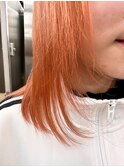 黒髪/グレーベージュ/レイヤーロング/ブリーチ/栄/名駅