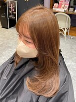 エムサロン 前橋川原(emusalon)&nbsp;【maho】ハニーベージュ＆レイヤーカット