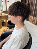 アイズ 海老名(AIZU) メンズカット メンズパーマ ツイストスパイラルパーマ 眉毛