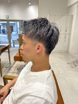 ネイロ 錦糸町(NeiRo) アッシュブラックカルマパーマベリーショートダークアッシュ