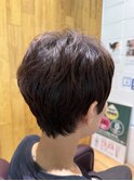 クセを活かしたベリーショート