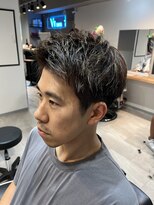 ヴィ 大宮(Vii)&nbsp;ダークアッシュ/カルマパーマ/アッシュブラック[メンズ/大宮]