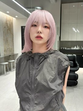 ソル 栄矢場町(SOL) ホワイトカラー/ホワイトラベンダー/ウルフカット