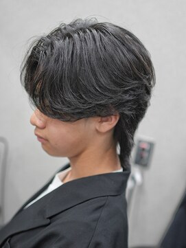 スラッシュ(SLASH) 曲がる縮毛矯正/センターパート/カルマパーマ/ダウンパーマ/姫路