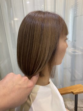 イロヘア 北岡崎店(ilo.hair) ベージュカラー