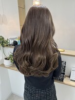 ビビバイベル(BiVi by BHEL)&nbsp;グレージュミルクティーベージュカラー韓国レイヤーカット桑名