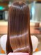 ヘアースタジオブランシェ 新川店(hair studio branche)の写真/髪の状態を見極め、髪質や状態に合わせて施術をしてくれるから、指通り滑らかな仕上がりに♪