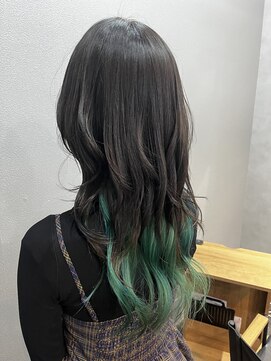 ミル(1001 mille) イルミナカラー/グリーンカラー/グリーンヘア