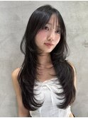 新潟／万代　髪質改善/縮毛矯正/ハッシュカット／ミニウルフ