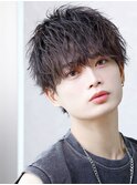 すっきり爽やかバランスのショートマッシュ【シャープパーマ】