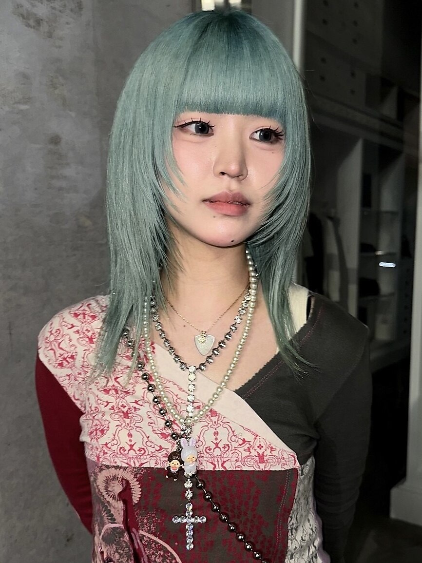 2025年夏】ミントグリーンの髪型・ヘアアレンジ｜人気順