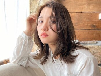 ヘアリゾート粋 トゥジュ 池袋東口店(tujuh)の写真/髪も心も、年齢を味方に◎眠れるヘッドスパと艶カラーで大人女性のためのご褒美時間♪