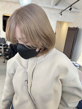 プルメリアドット(Plumeria.) ベージュ