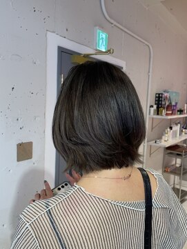 ナチュラル 渋谷店(Natural) ショートボブ／ダークカラー／グレージュ