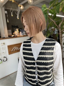 メルシー 福岡天神店(Merci) beige/BOB ☆Ayumi 福岡ボブ/ボブ/髪質改善/福岡美容室